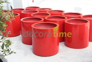 Fiber,Ctp,Polyester Dekoratif Büyük Saksı Modelleri