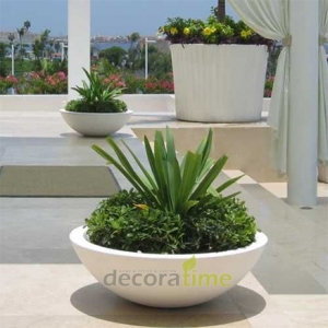 Dekoratif Fiber Saksı,Çanak Saksı